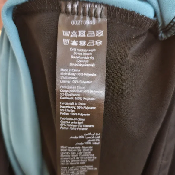 Avenue Women's Size 3x Black Shirt Tunic with Blue Trim - Picture 13 of 13